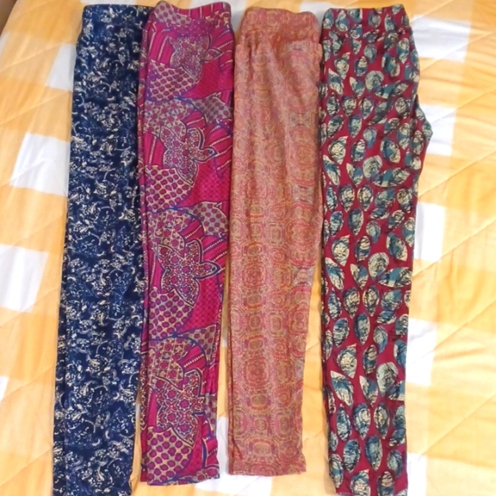 4 pair Lularoe leggings